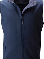 Daiber JN 1128 Pánská 2-vrstvá promo softshellová vesta 02.1128 navy/navy