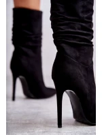 Dámské kozačky kozačky Černé model 21597019 - Boto