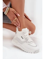 Dámské sportovní boty Big Star SS274510 Bílé Dámské sportovní boty Big Star SS274510 Bílé