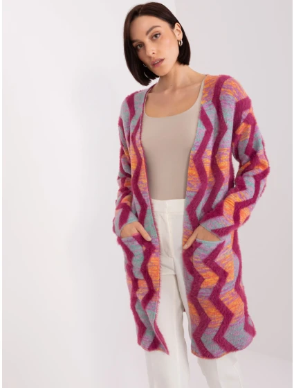 Sweter AT SW model 21768449 fuksjowy - FPrice