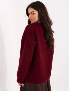 Bluza MI BL  bordowy model 21749868 - FPrice