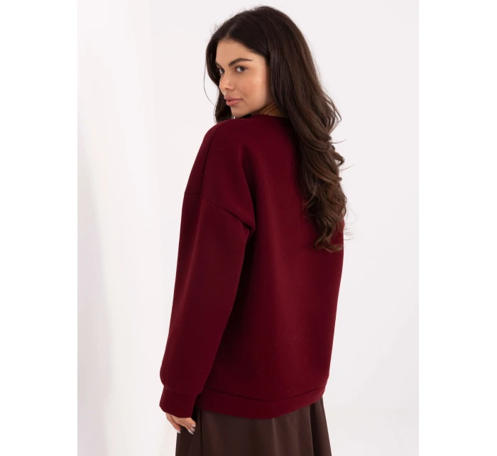 Mikina MI BL 4216 1.82 bordó
