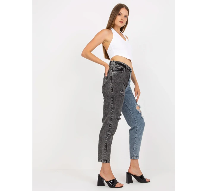 Džíny RO SP PNT 01 1.70 černá a modrá