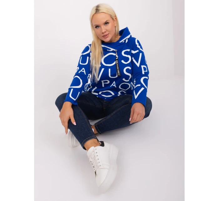 Bluza RV BL kobaltowy model 19465468 - FPrice Bluza RV BL kobaltowy model 19465468 - FPrice