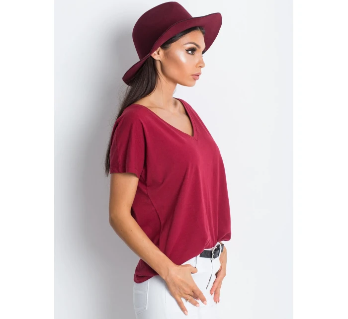 Tričko RV TS 4832.16P kaštanová