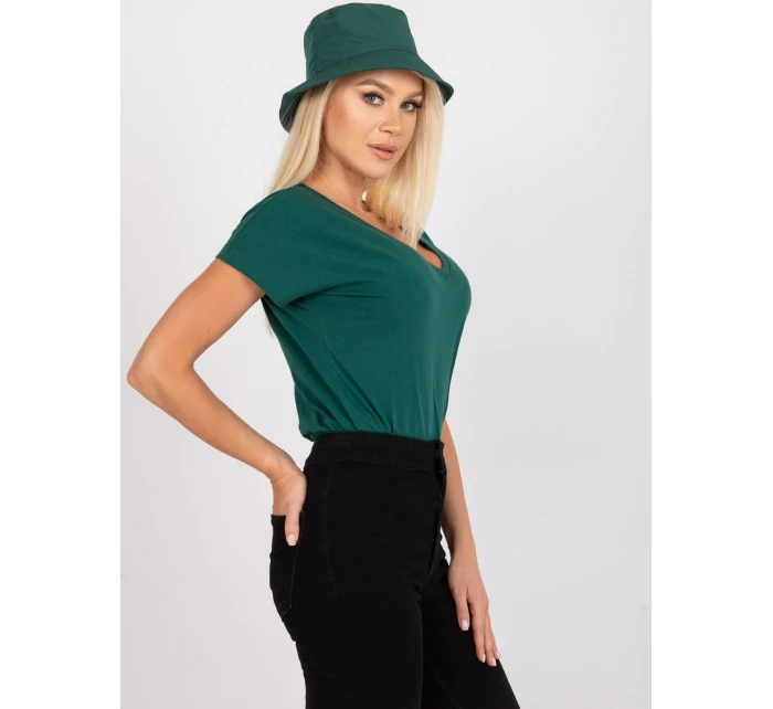 Tričko RV TS 4832.35P tmavě zelená