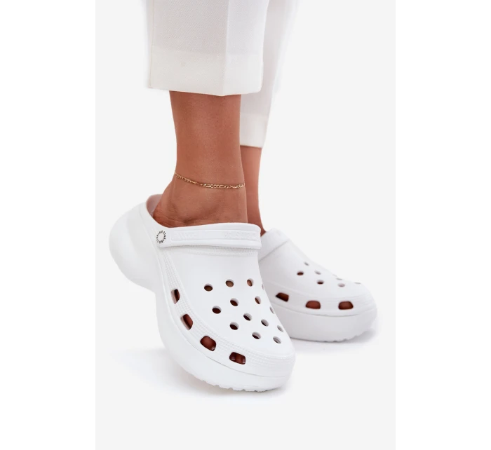 Dámské pěnové pantofle Big Star – bílé Dámské pěnové pantofle Big Star – bílé