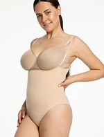 Dámské body 419 Seamless Open Béžová - Julimex