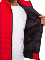 Pánská prošívaná červená vesta Dstreet model 21964311 - FashionStreet