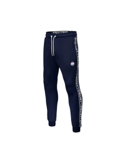Tepláky Pit Bull West Coast Tape Logo Dark Navy - 16230359