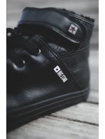 Pánské vysoké zateplené tenisky Big Star - černé Pánské vysoké zateplené tenisky Big Star - černé