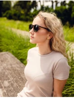 Sluneční brýle VUCH Twiny Design Brown