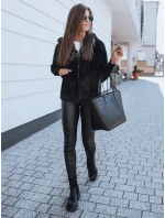 Dámská alpaková bunda KATHERINE černá FashionStreet NY0481