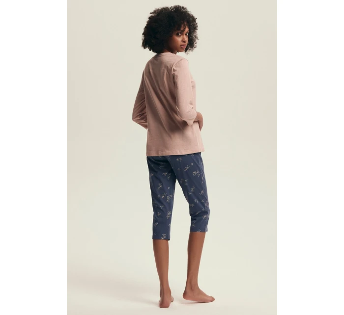 Henderson Dámské pyžamo 43699 Delanie 3/4 S-2XL Henderson Dámské pyžamo 43699 Delanie 3/4 S-2XL