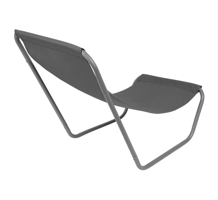 ZAHRADNÍ A PLÁŽOVÉ LEHÁTKO SKLÁDACÍ A TAŠKA ŠEDÁ ENERO CAMP ZAHRADNÍ A PLÁŽOVÉ LEHÁTKO SKLÁDACÍ A TAŠKA ŠEDÁ ENERO CAMP