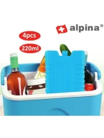 KAZETA DO CHLADNIČKY 4X220ML MODRÁ