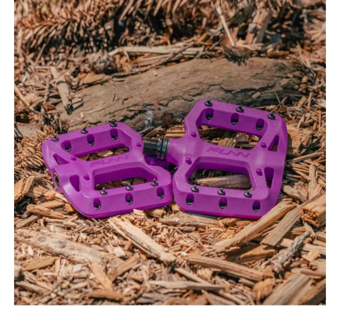 Pedály FUNN TAIPAN S fialové