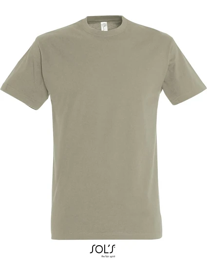 SOL'S Imperial Tričko z těžké bavlny 25.1500 khaki
