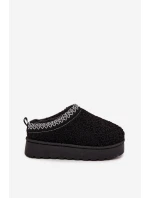 Dětské sněhule s kožešinou Černé model 21711298 - Boto