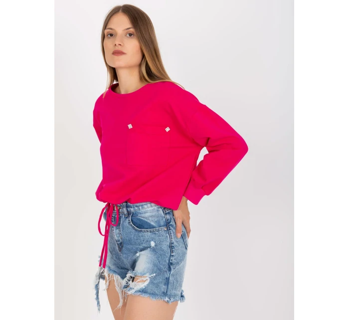 Mikina RV BL 8066.32P fuchsiová