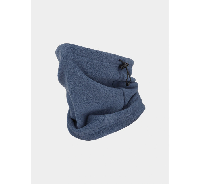 Unisex fleece šátek 4FAW23ABDAU043-32S modrý - 4F