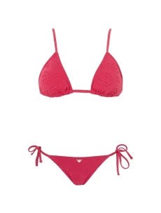 Dámské dvoudílné plavky 262616 4R323 01975 malinové - Emporio Armani