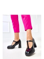 Polobotky na podpatku  model 218176 Solea