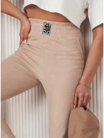 Dámské manšestrové kalhoty LORIST beige FashionStreet UY2055 Dámské manšestrové kalhoty LORIST beige FashionStreet UY2055