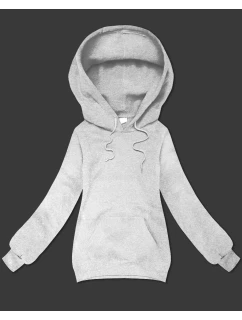 Šedá volná klokaní mikina s kapucí S'West (B-11#)