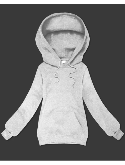 Šedá volná klokaní mikina s kapucí S'West (B-11#)