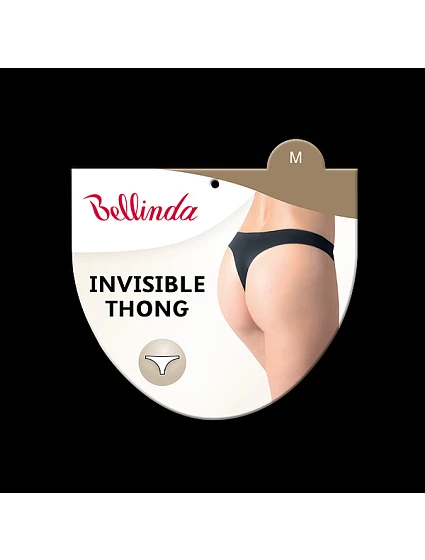 Dámská bezešvá tanga INVISIBLE THONG - BELLINDA - tělová