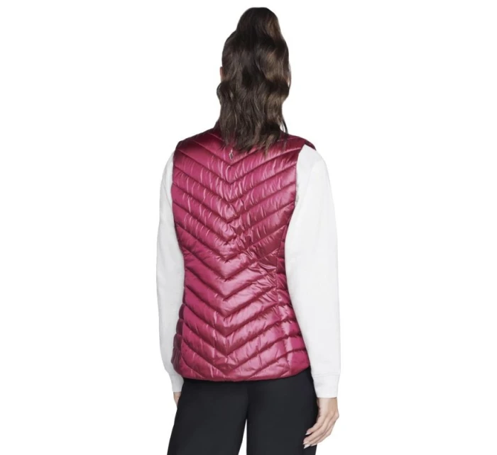Skechers GO Shield Shine Vest JA151-PKRD Pink L