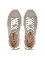 Dámské kožené boty na platformě béžové Filippo DP6795 Dámské kožené boty na platformě béžové Filippo DP6795