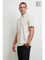 NEOBLU Orel Unisex piqué polo z těžké bavlny 24.4337 optic white NEOBLU Orel Unisex piqué polo z těžké bavlny 24.4337 optic white