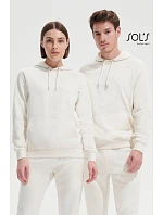 SOL'S Stellar Unisex raglánová mikina s kapucí z bio bavlny 25.3568 off white SOL'S Stellar Unisex raglánová mikina s kapucí z bio bavlny 25.3568 off white