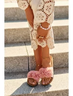 Nazouváky Na Korkové Podrážce Růžové model 21554725 - EVENTO