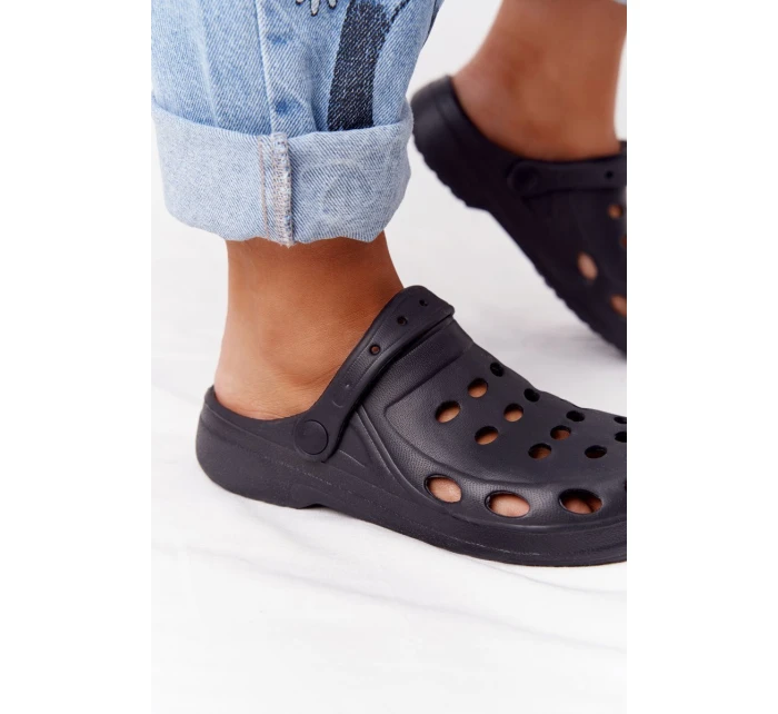 Dámské Nazouváky Černé Pěnové EVA