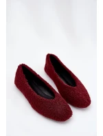 Dámské Baletky S Kožíškem Bordové model 21704606 - Boto Dámské Baletky S Kožíškem Bordové model 21704606 - Boto