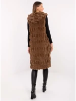 Kamizelka AT KZ ciemny bezowy model 21441256 - FPrice Kamizelka AT KZ ciemny bezowy model 21441256 - FPrice