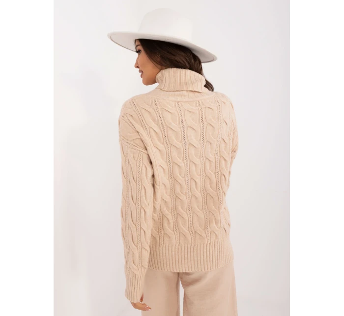 Jumper AT SW 23445.00 béžový Jumper AT SW 23445.00 béžový