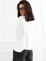 Sweter PM SW model 22334111 ecru - FPrice Sweter PM SW model 22334111 ecru - FPrice