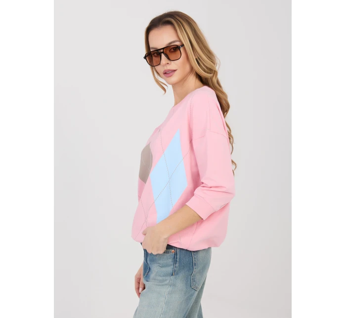 Bluzka RV BZ model 22031407 jasny różowy - FPrice