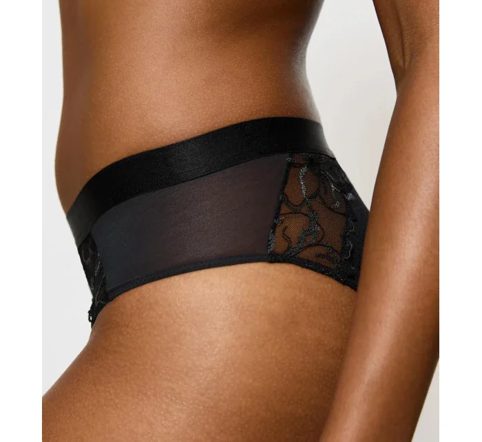 Dámské kalhotky Wild Azalea Florale Tai - BLACK - černé 0004 - TRIUMPH Dámské kalhotky Wild Azalea Florale Tai - BLACK - černé 0004 - TRIUMPH