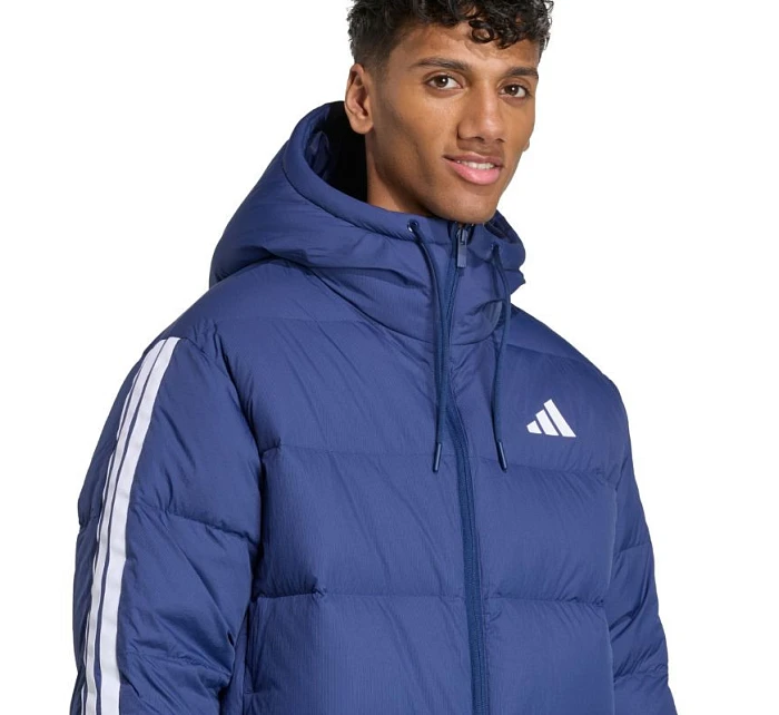 Pánská bunda adidas Ess 3S P D HD J námořnická modrá JX7799 pánské