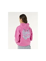 Dámská mikina RIP CURL Icons Of Surf Heritage Hood, růžová