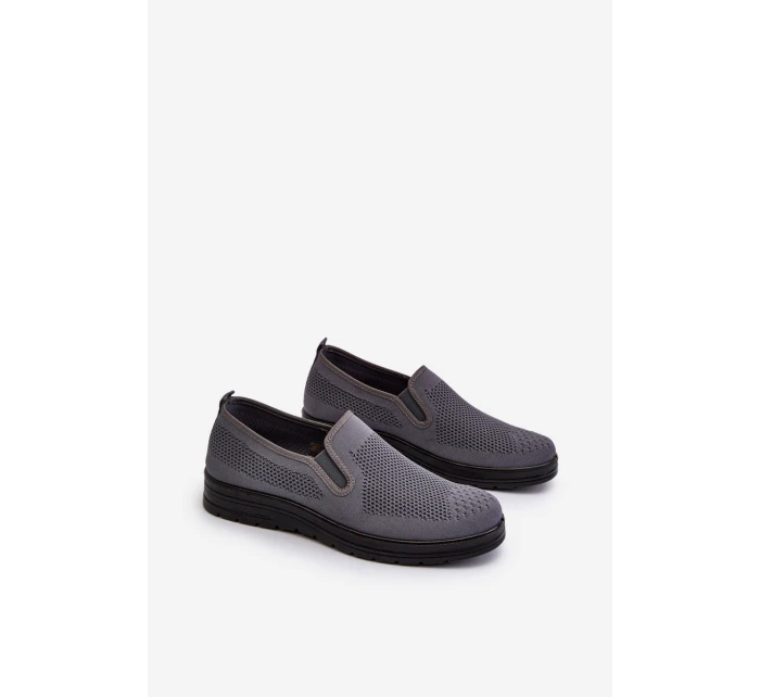 Šedé pánské tenisky tenisky Nomiji