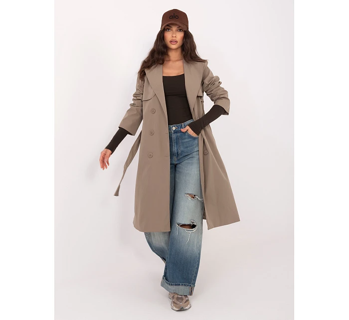 Płaszcz IT PL model 22046997 ciemny khaki - FPrice