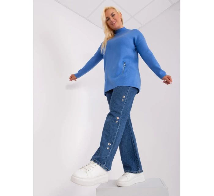 PM SW PM717 Svetr.20 modrá