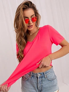 T shirt RV TS model 22223017 fluo różowy - FPrice