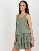 Sukienka TW SK BI model 18630101 khaki - FPrice